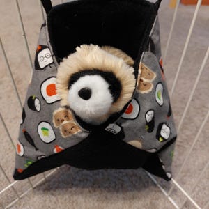 Ferret Corner Sack - Sushi Pattern