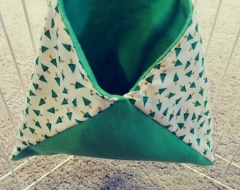 Ferret Corner Sack - Christmas Trees Pattern