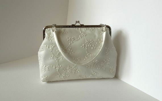 ivory clutch bags for weddings