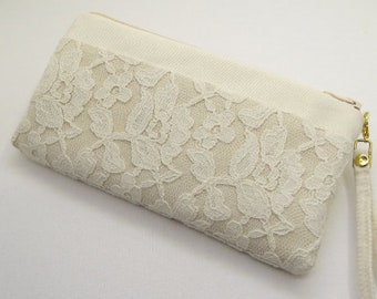 Bridal clutch bag  ivory, bride  lace clutch, Wedding bride clutch,Bride clutch ivory bag,Monogramed bridal bag