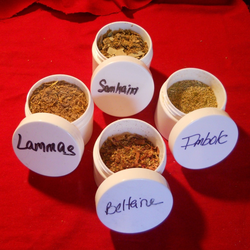 Cross Quarter Sabbat Incense Set Fire Festivals Incense Set Etsy