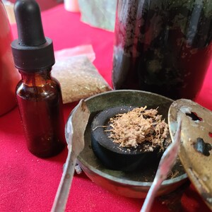 Litha Ritual Kit Midsummer Incense and OIl Wiccan Ritual Kit Sabbat Set image 3