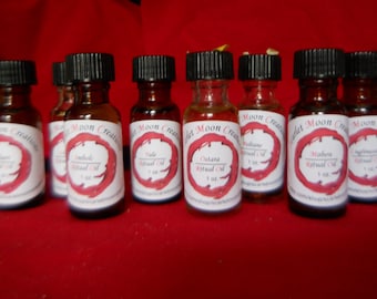 Sabbat Oil set | Anointing oil set | Wiccan Ritual Set | Bath oil set | Holiday oil set | The Wheel of the Year