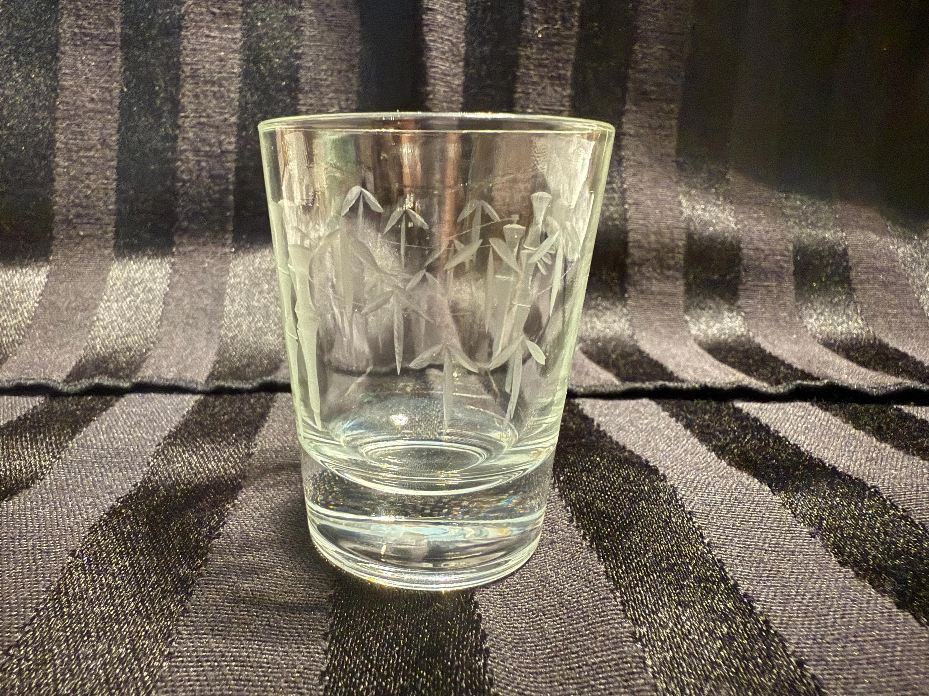Noritake Sasaki Etched Bamboo Crystal - Etsy