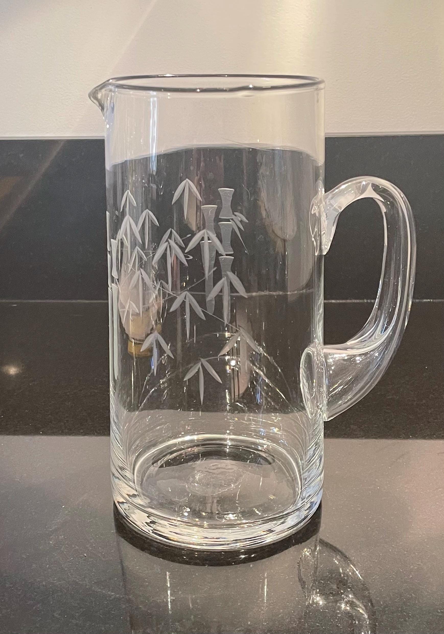 Noritake Sasaki Etched Bamboo Crystal - Etsy