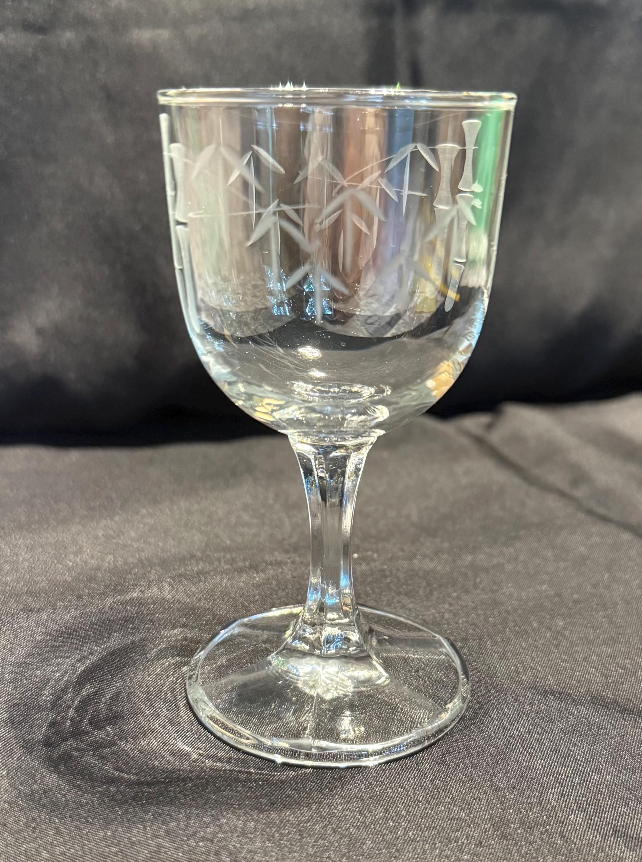 Noritake Sasaki Etched Bamboo Crystal - Etsy