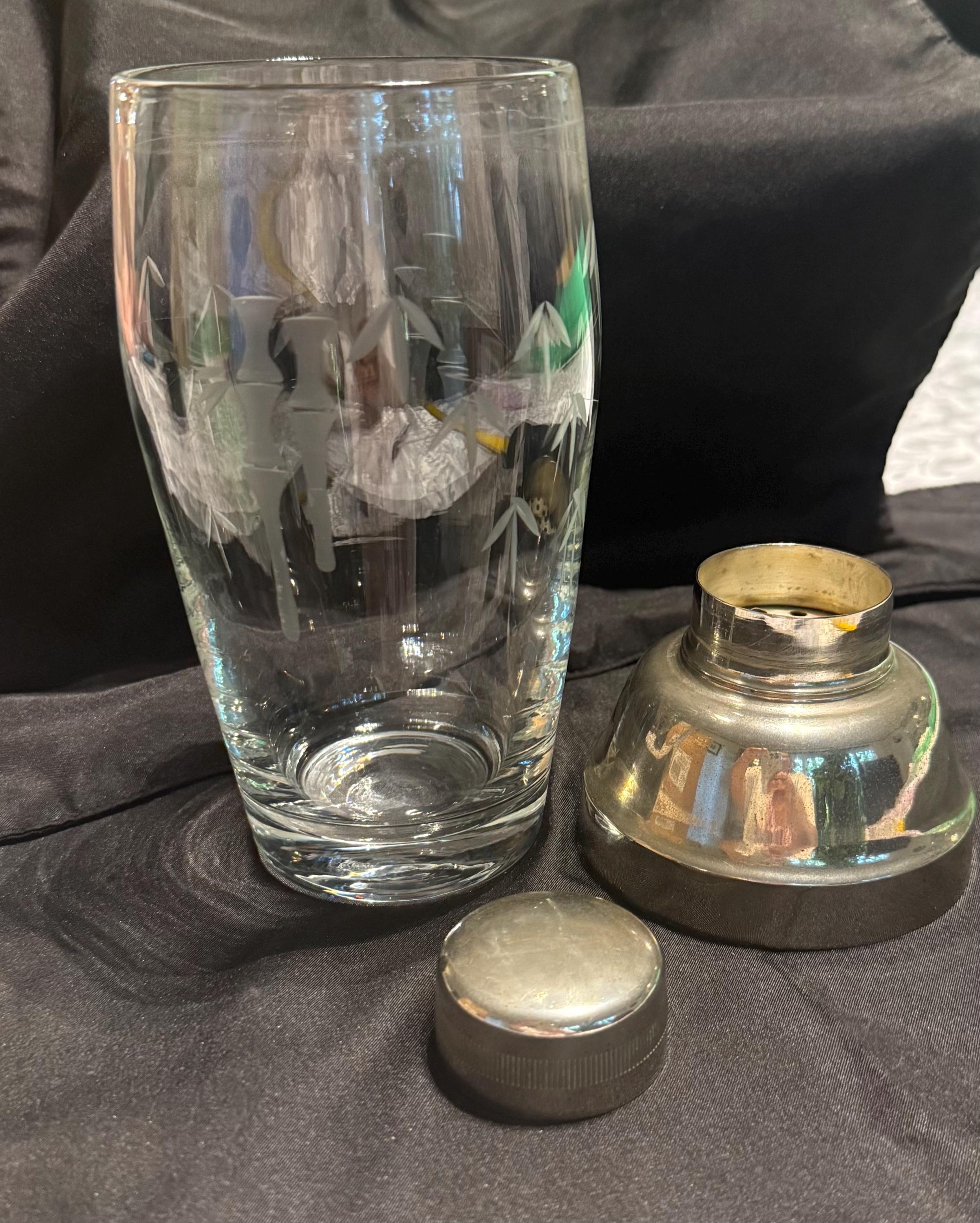 レトロ　白磁透彫葡萄紋水滴 Noritake Sasaki Etched Bamboo Crystal - Etsy
