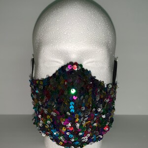 Sequin Filtered Mask