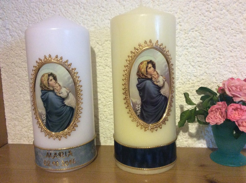 Ave Maria, bougie de Marie pour toute occasion image 4