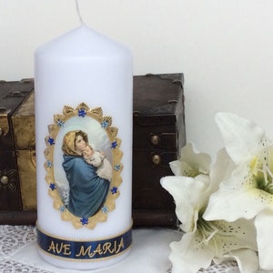 Ave Maria, bougie de Marie pour toute occasion image 1