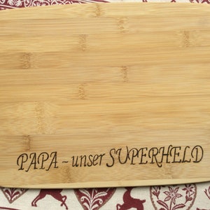 Extra large bread board - Dad
