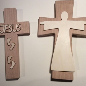 Geschenk Kommunion, Konfirmation modernes Kreuz Bild 5