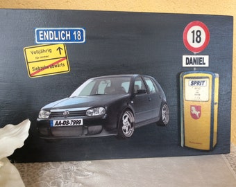 Regalo en efectivo: dinero para gasolina, vale de combustible