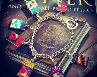 Harry Potter books Charm Bracelet