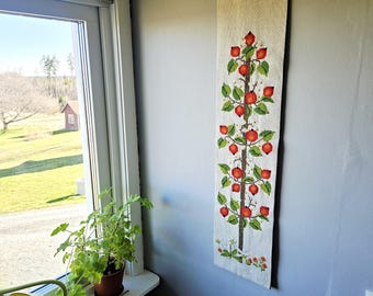 クロスステッチの桜刺繍壁掛け - スウェーデン風インテリア - Etsy 日本