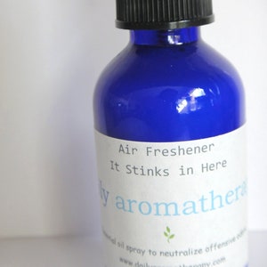 It Stinks in Here air freshener Aromatherapy Spray to Neutralize Odors Lemon, Lemongrass, Eucalyptus Citriodora, Lavender, Lime image 1