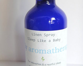 BEST SELLER Sleep Like a Baby linen spray -- Aromatherapy Spray for Relaxation -- Lavender, Roman Chamomile