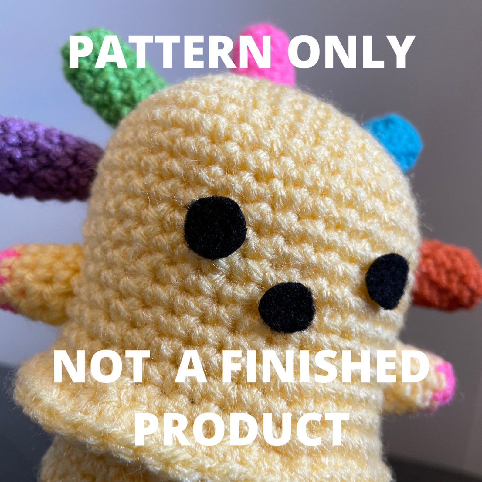 Squeakoid Crochet Pattern Gyroid animal Crossing New Etsy
