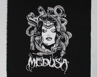 Medusa Chief of the Gorgons Limited Edition Cloth Screen Print Wall Hanging