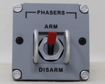 Star Trek Inspired Arm Phasers Switch Replica Prop Cosplay Fan Art