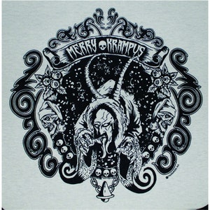 Krampus Christmas Pagan T-Shirt BL