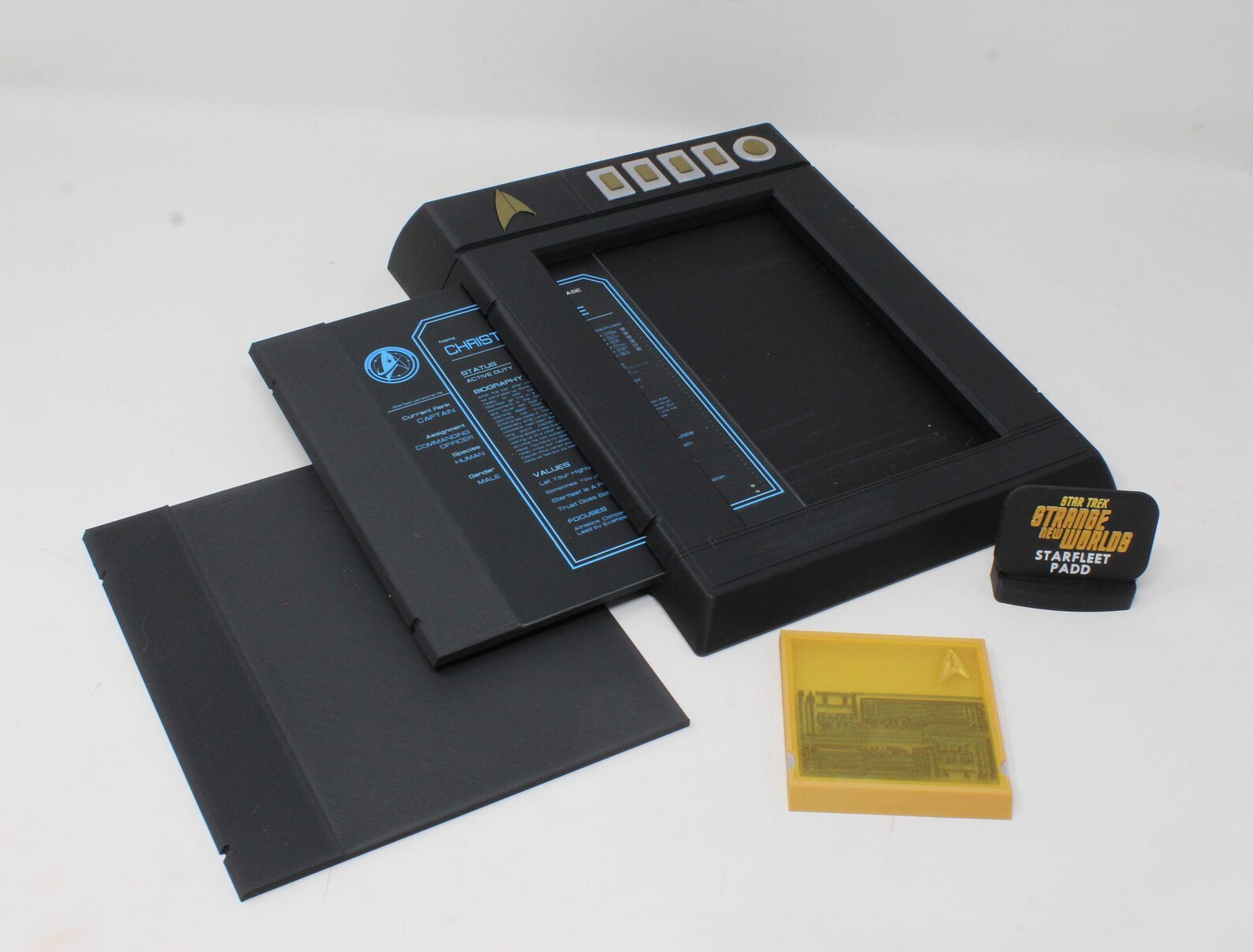 Data Padd Star Trek Strange New Worlds and Discovery Data Slate PADD Replica Prop ...