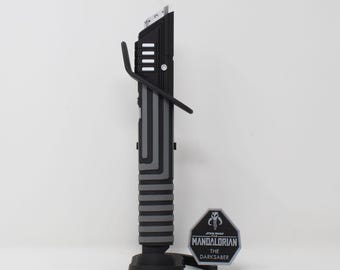 Star Wars Mandalorian Darksaber Lightsaber Replica Prop Cosplay Fan Art