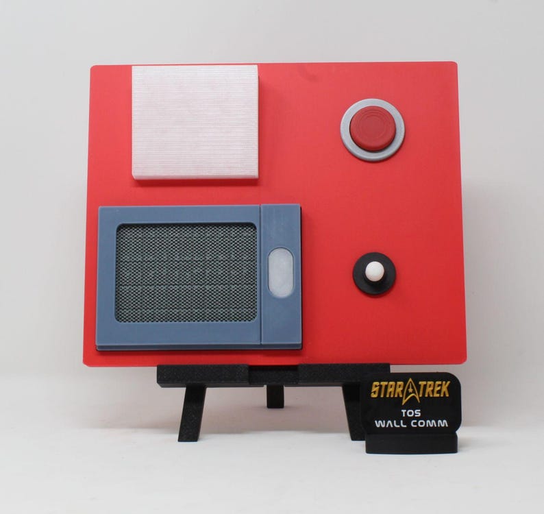 Star Trek the Original Series Wall Communicator Intercom Prop Cosplay ...