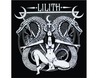 Lilith Pagan Goddess T-Shirt WH