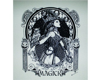 Magic Magick Witch Pagan Wiccan T-Shirt BL