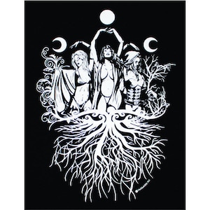 Maiden Mother Crone Wiccan Pagan Goddess T-Shirt WH