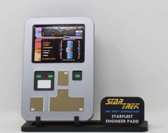 Engineering PADD Prop: Star Trek TNG Cosplay Replica