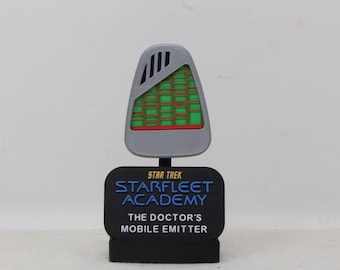Star Trek Starfleet Academy The Doctor's Mobile Holo Emitter Replica Prop Cosplay Fan Art