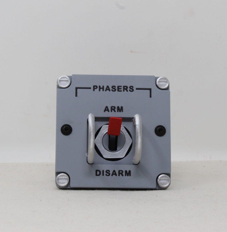 Star Trek Inspired Arm Phasers Switch Replica Prop Cosplay Fan Art - Etsy