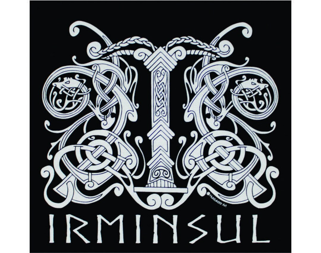 Pride Rune Norse Pride Irminsul Viking Rune T-shirt WH - Etsy
