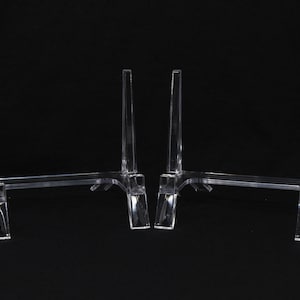 Large Acrylic Slab Specimen Display Stand, 2 pack