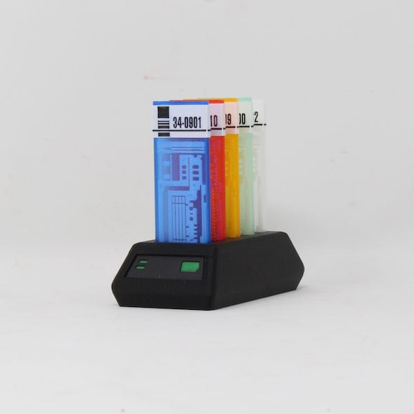 The Next Generation Isolinear  5 Chips with Storage Base Replica Prop Cosplay Fan Art TNG