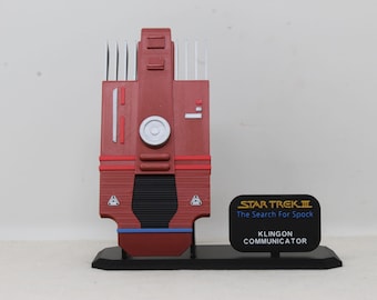 Klingon Communicator Star Trek III: The Search for Spock Replica Prop Cosplay Fan Art