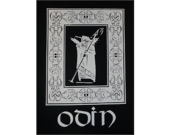 Odin Block Norse Viking T-Shirt WH