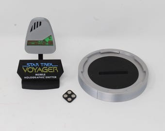 Réplica del emisor holográfico móvil de Star Trek Voyager, utilería para cosplay, fan art