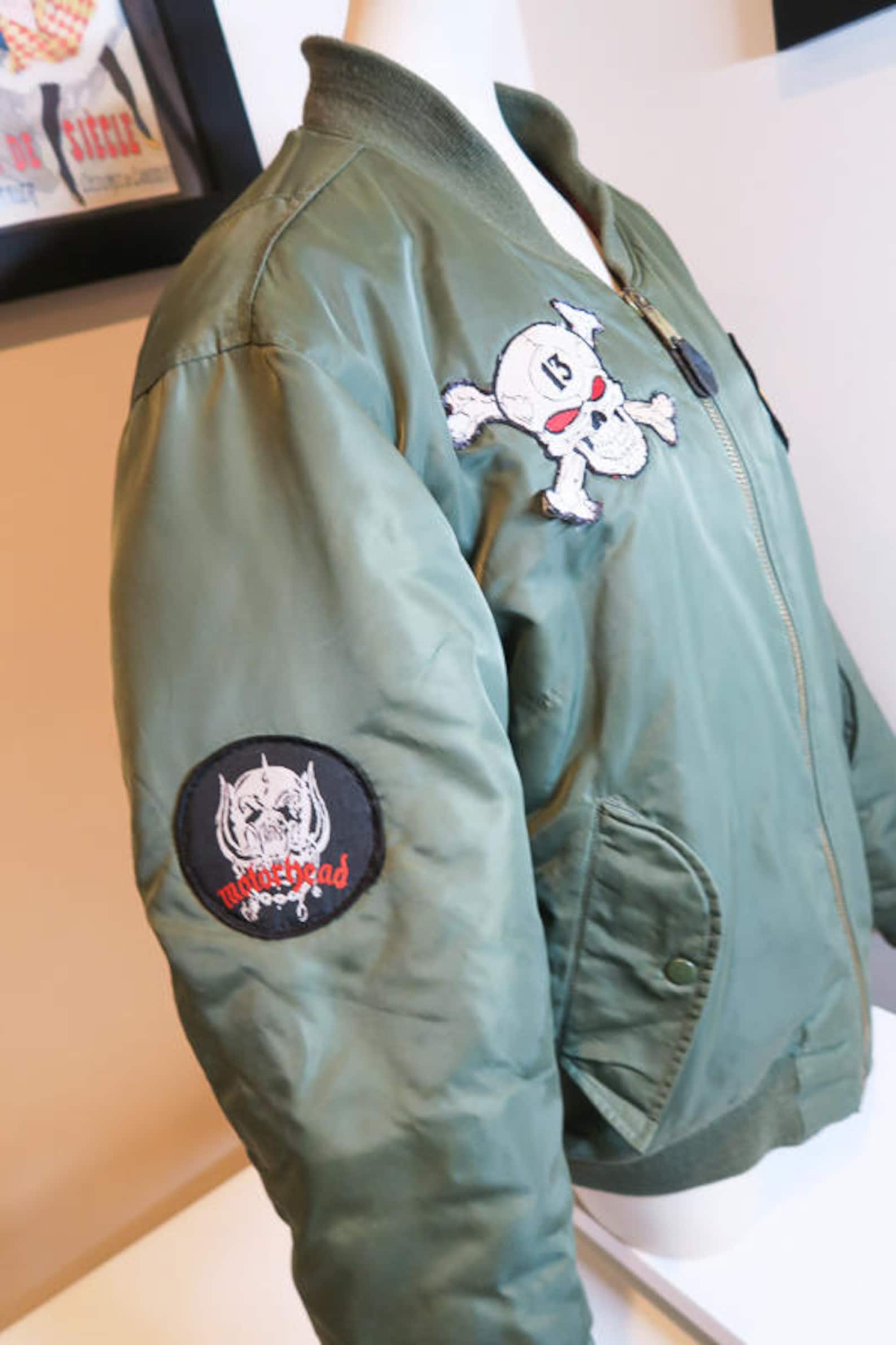 Custom MA1 Flight Jacket Etsy