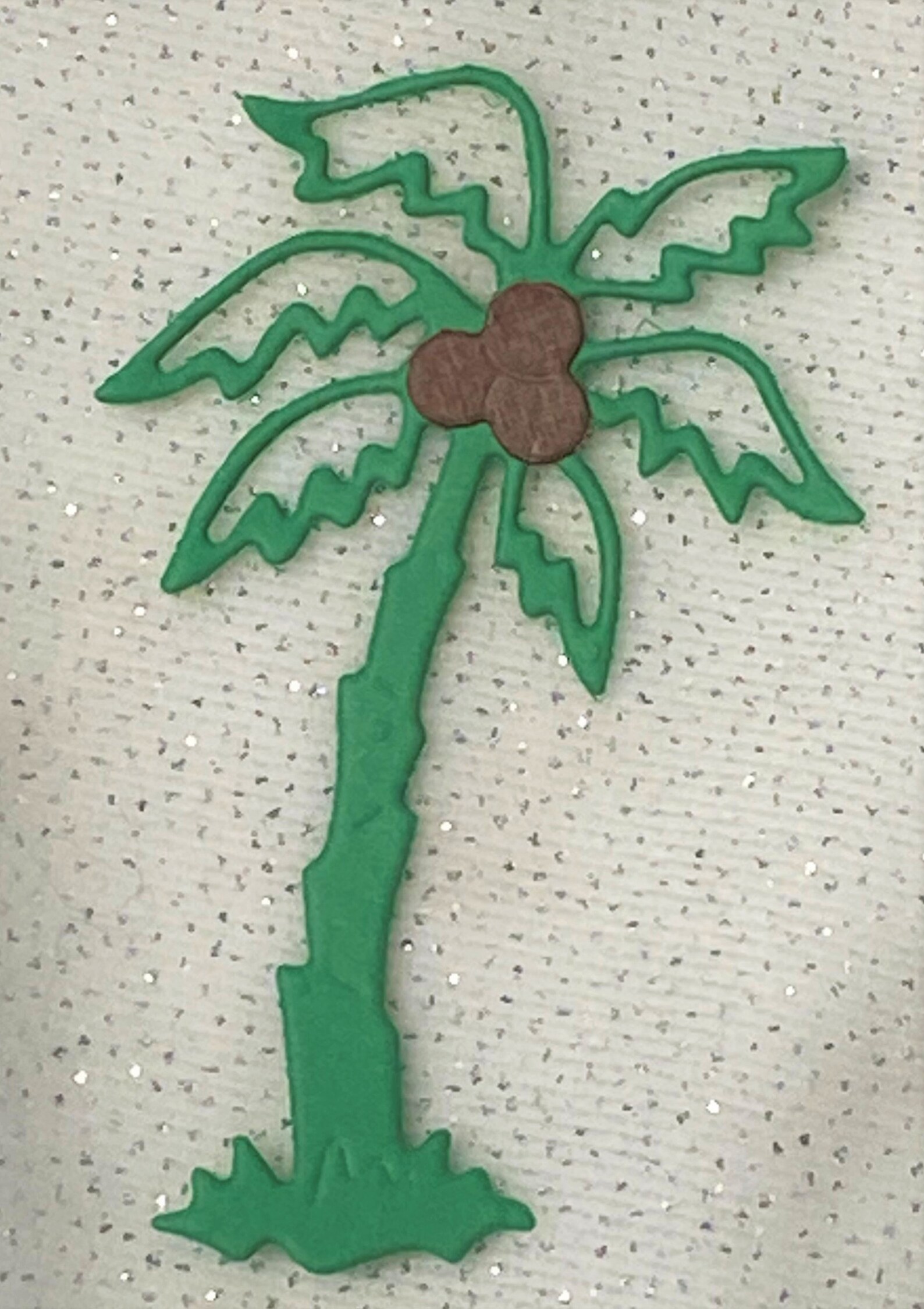 5 Palm Trees Die Cuts Scrapbooking Embellishment Card Etsy