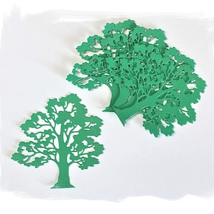 Large Tree Die Cuts, Scrapbooking, Embellishments, Card Making, Paper Cuts, Trees, Die Cut Trees, Yard, Tree Die Cuts