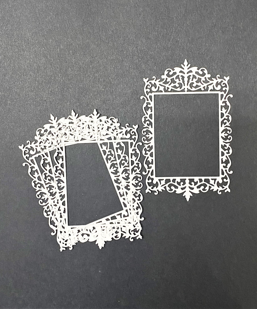 Large Fancy Frames Die Cuts, Scrapbooking, Embellishments, Card Making