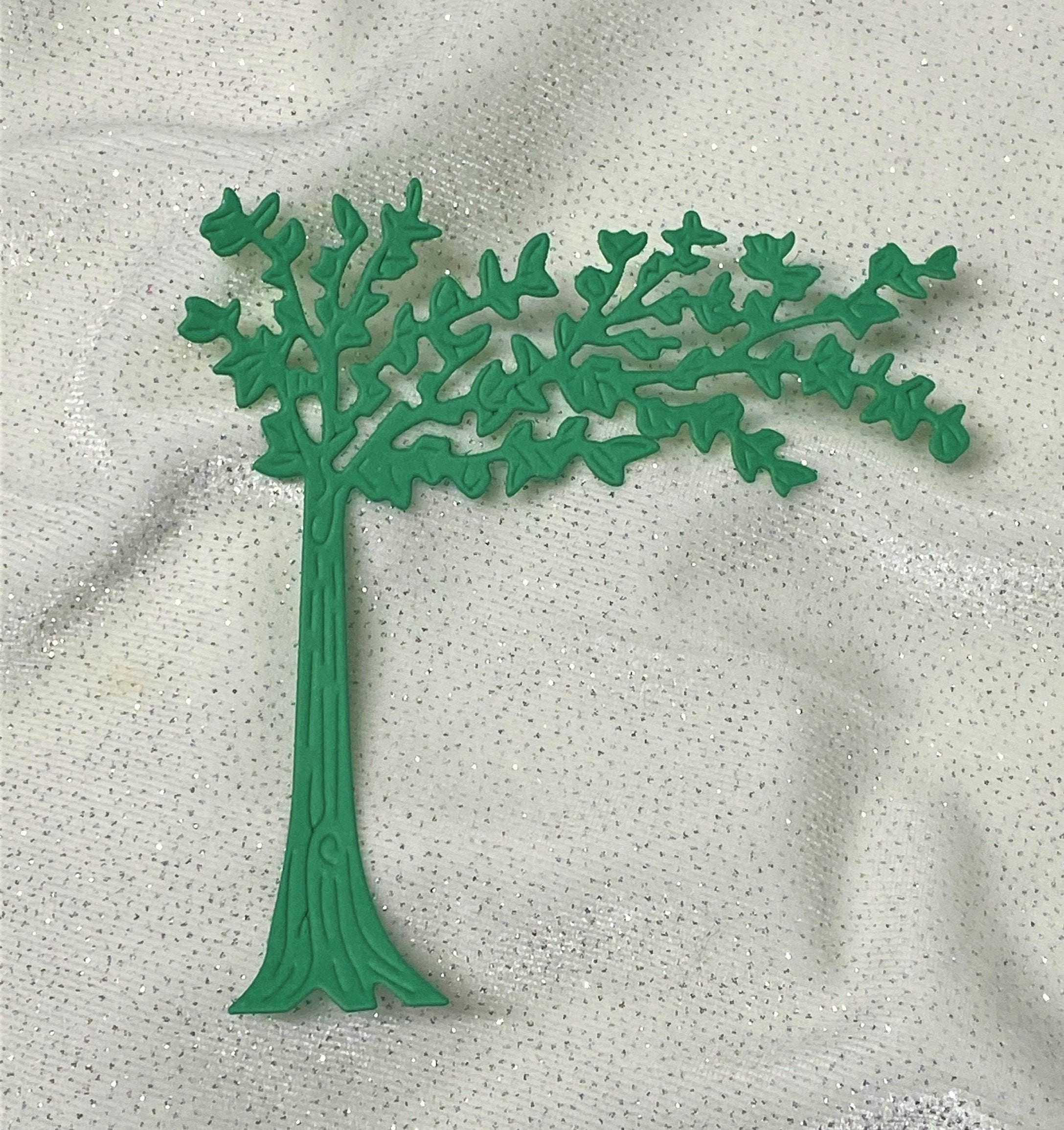 Blowing Trees Die Cuts Scrapbooking Embellishments Card | Etsy