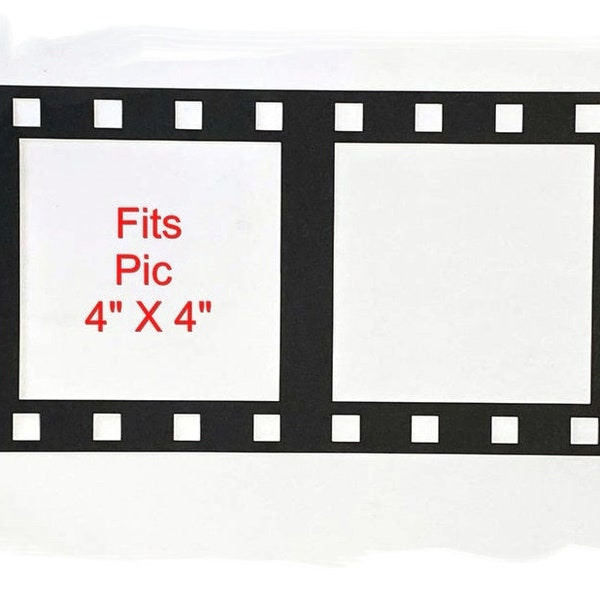Extra Large Filmstrips That Will Hold Two Pictures Each, Die Cuts, Scrapbooking, Paper Cuts, Film Strip, Picture Frame