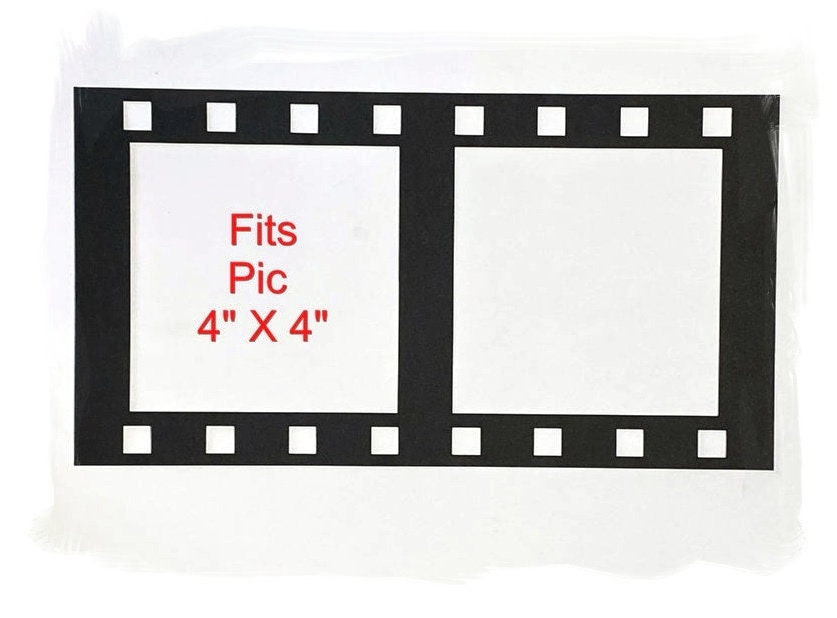 Film Stamps, Film Frame Stamps, Film Strip Frame Rubber Stamp