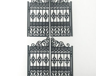 Gate Die Cuts: Scrapbooking Embellishments, Card Making - Set of 2