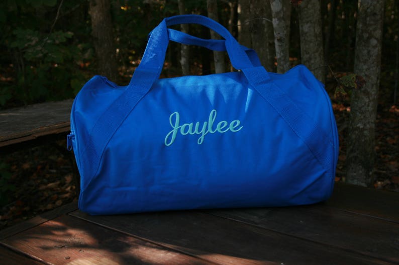 Royal Blue Duffle Bags Literacy Basics