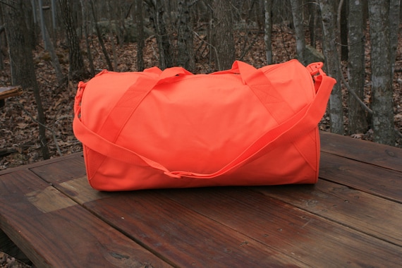 orange gym bag